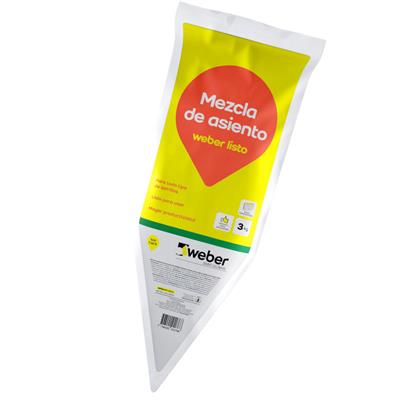 Weber Listo Mortero Gris Mezcla De Asiento 3Kg 99-4601