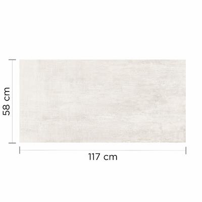 Porcelanato Tiza Life Pulido Cerro Negro Rectificado 58X117 1,35