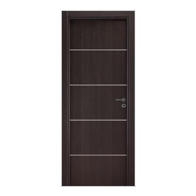 Puerta Placa Oblak Teks (H) Sc Wengue Mm 90x15 Izquierda