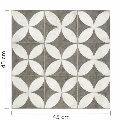 Ceramica White Flower Satinado San Lorenzo Sin Rectificar 45X45 2,05