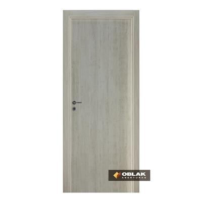 Puerta Placa Oblak Teks (L) Sc 2,20 Nevada Marco de Madera 90x15 Derecha