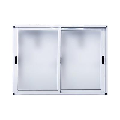 Ventana Corrediza Aluminio Nexo Moderna Blanco Ve V1012 80X40