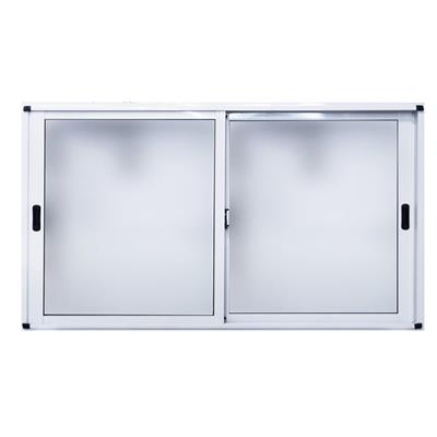 Ventana Corrediza Aluminio Nexo Moderna Blanco Ve V1023 100X60