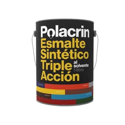 Polacrin Esmalte Sintetico Bermellón 1 Lts 43984803