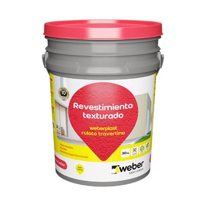Rev Acríl Weberplast 30 Kg Saint - Gobain Argentina Sa (Weber) Trav Med Cuero 93-1629