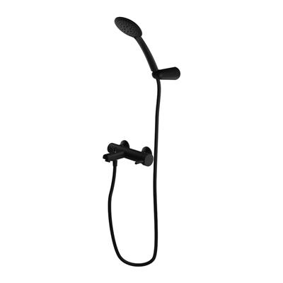 Griferia Bañera Monocomando Estalgrif Arona Black 750/032-10