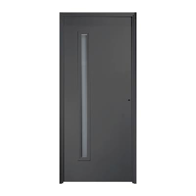 Puerta 3767 Oblak Presta Izquierda Grafito Vidrio Lateral 80