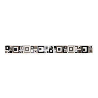 Guarda Friso Cuadrat Negro Acuarela 4,5X45 1160127