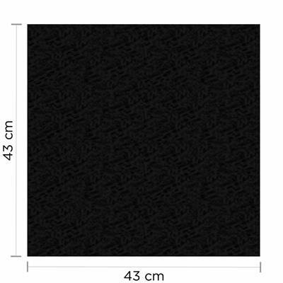 Ceramica Cañuelas Glaciar Negro Brillante 43X43 Transito Normal 2,2