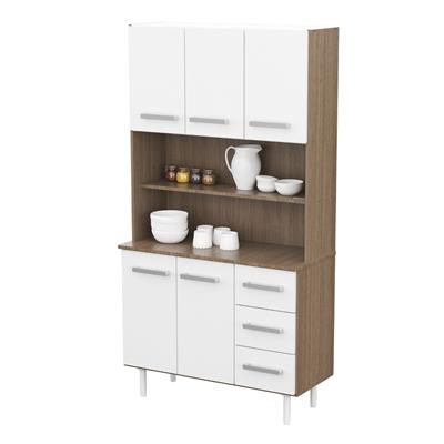 Mueble Coc Multiuso Carvalho Mezzo Y Blanco Mosconi Melam 10175