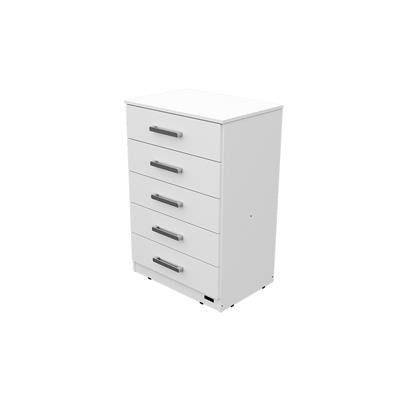 Chifonier 5 Cajones Blanco Mosconi Melamina 56504
