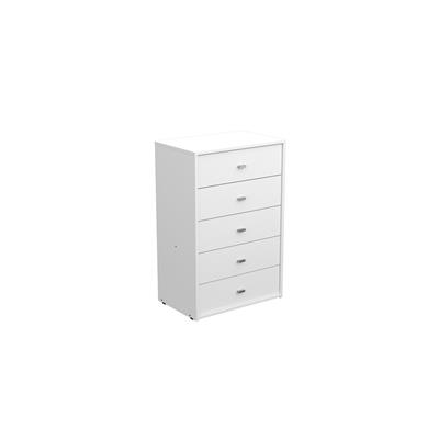 Chifonier 5 Cajones Blanco Mosconi Melamina 56727
