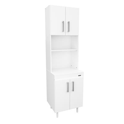 Aparador Cocina 4 Puertas Blanco Mosconi Melamina 10155