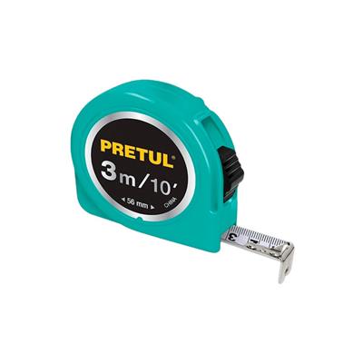 Cinta Metrica 3Mts Pretul Flexometro 21607