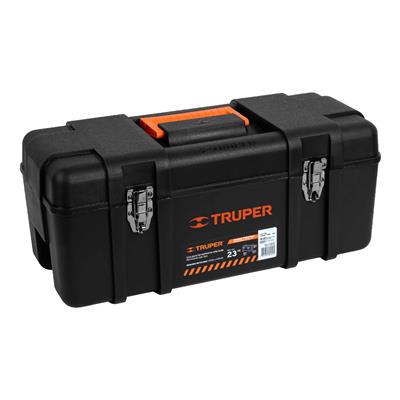 Caja Plastica Truper 23 Cierre Metalico 11506