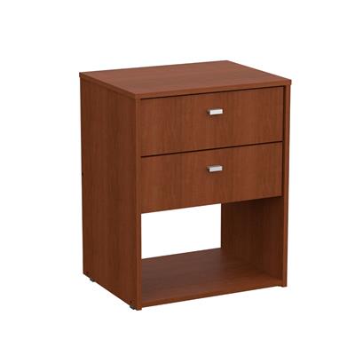 Mesa de Luz Nature 2 Cajones Mosconi 64 × 51 × 40 cm 56670
