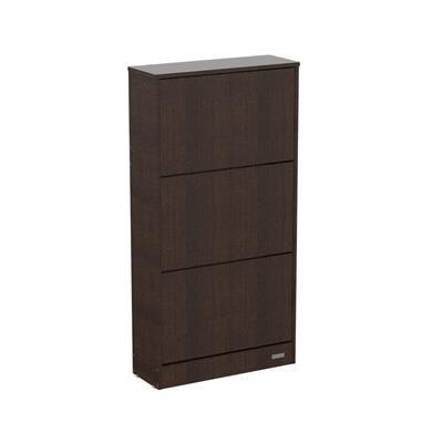 Zapatero 3 Puertas Wengue Mosconi Melamina 56508