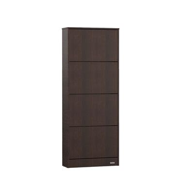 Zapatero 4 Puertas Wengue Mosconi Melamina 56294