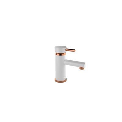 Griferia Lavatorio Bajo Monocomando Estalgrif Arona BLANCO COBRE 750/010-06