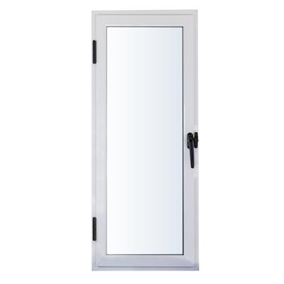 Raja De Abrir Derecha Nexo Moderna Aluminio Blanco Vidrio Entero 50X150 V6073D