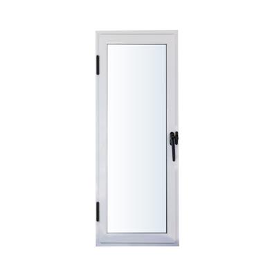 Raja De Abrir Derecha Nexo Moderna Aluminio Blanco Vidrio Entero 30X60 V6021D