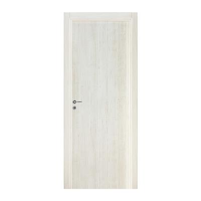 Puerta Oblak Tekstura (L) Lisa Nevada Marco de Madera 70X10 Derecha