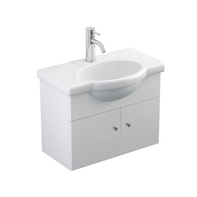 Kit Mueble de Colgar Venecia con Mesada Ferrum 1 Agujero 64 VNC-JG-601-BM