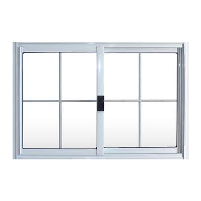 Ventana Corrediza Nexo Basic Aluminio Blanco Ve C/Reja 60X40 B1111