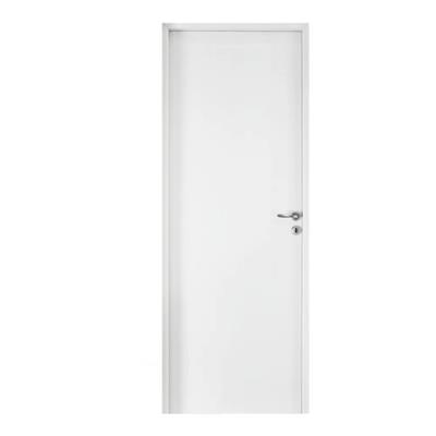 Puerta Oblak Tekstura (L) Blanco Marco de Madera 80X15 Izquierda