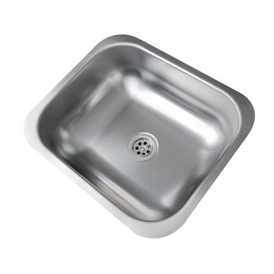 Pileta Simple Aisi 430 Dhinox C/Sop 28.5X34X14 DH28