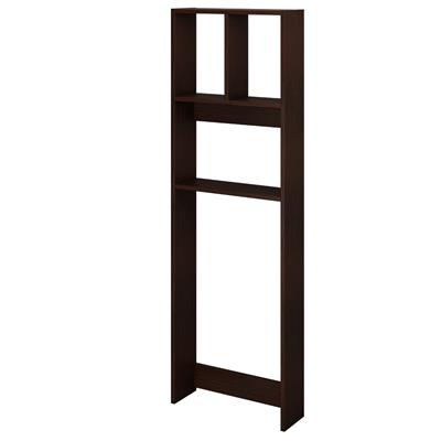 Mueble Organizador Sobre Inodoro Baño Schneider Eco Melamina Wengue RSIAW 165x17x54 cm