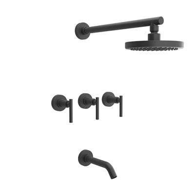 Thunder Adv Bañera Black Estalgrif Cierre Ceramico 912/030-10