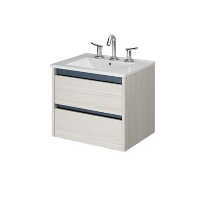 Vanitory De Colgar Blanco Text Sin Mesada Schneider Piano 100 VC100PITXB