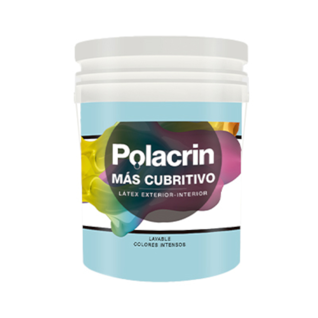 Látex Int-Ext Polacrin Premiun Verde Manzana 4 Litros 85033304