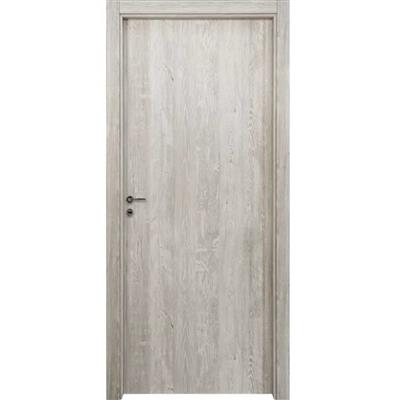 Puerta Placa 220 De Abrir Derecha Oblak Tekstura L Nevada Simple Contacto Marco De Madera