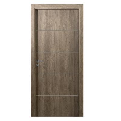 Puerta Placa De Abrir Derecha Oblak Tekstura H Nogal Simple Contacto Marco De Madera 80X20