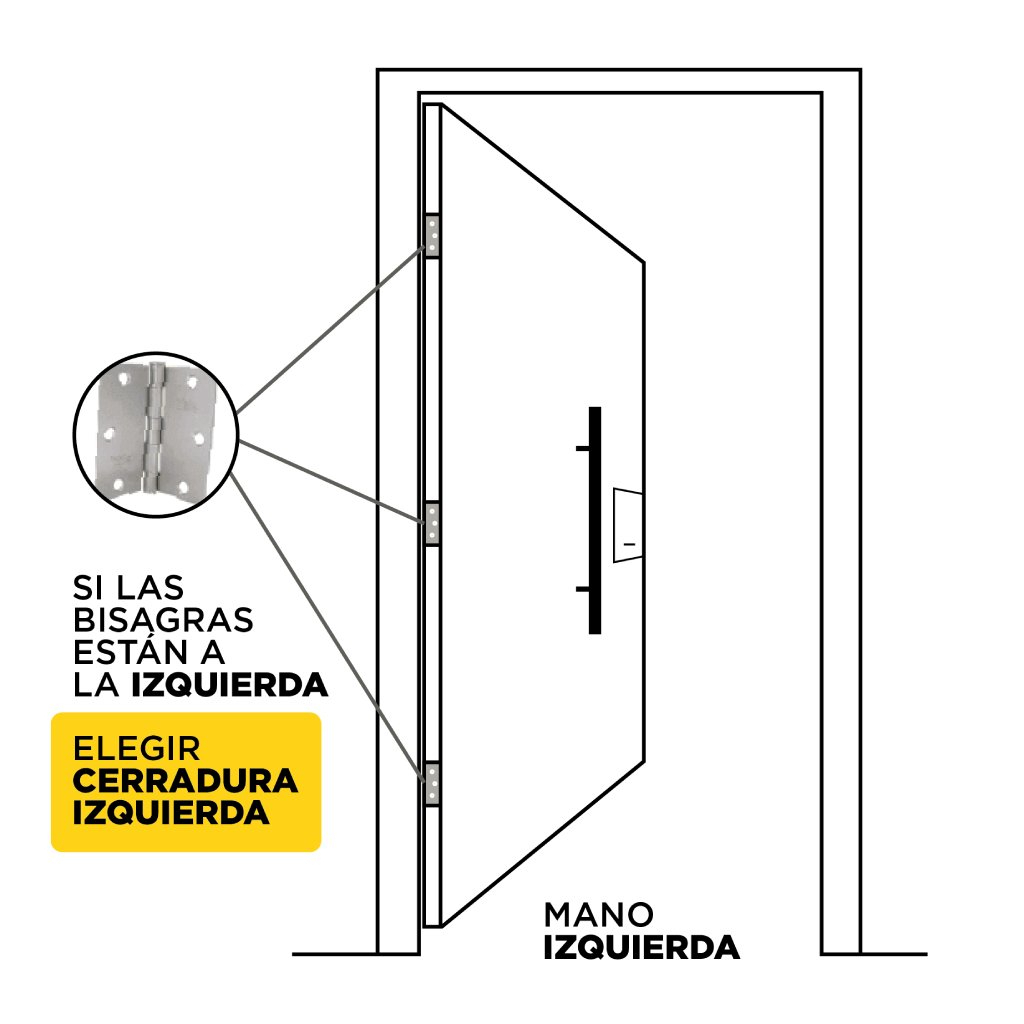 Puerta Placa Oblak Ab Izq Tekstura (H) SC Nevada Marco Madera 60/20