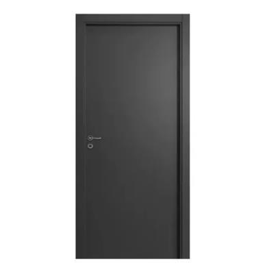 Puerta Placa 220 De Abrir Derecha Oblak Tekstura L Grafito Simple Contacto Marco De Madera