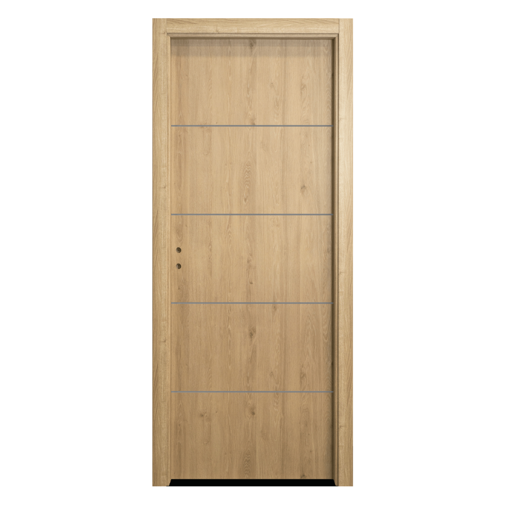 Puerta Placa 220 Oblak Ab Der Tekstura (H) SC Roble Nat Marco Madera 90/20
