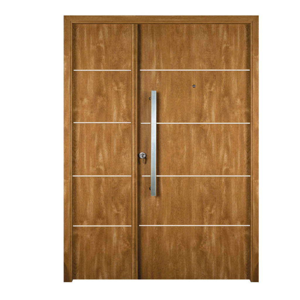 Puerta Residencial Con Un Lateral Ciego Oblak Innova M1983R Roble 90 Derecha