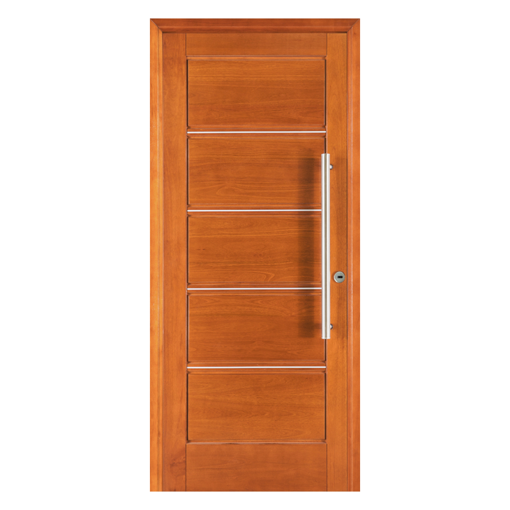 Puerta Oblak Master Grandis M2309 90 Marco de Madera Con Umbral Izquierda