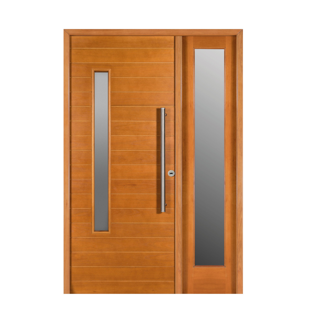 Portada Oblak Master Grandis M2338 Vidrio Lateral Simple Marco de Madera 90 Izquierda