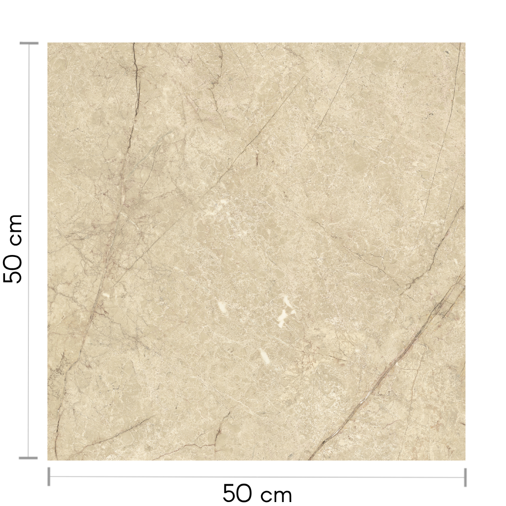 Ceramica Cañuelas Lucca Beige Brillante 50X50 2.3