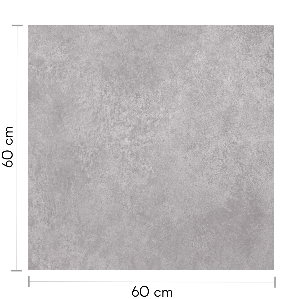 Porcelanato Cerro Negro Forum Gris Natural 60x60 1,8