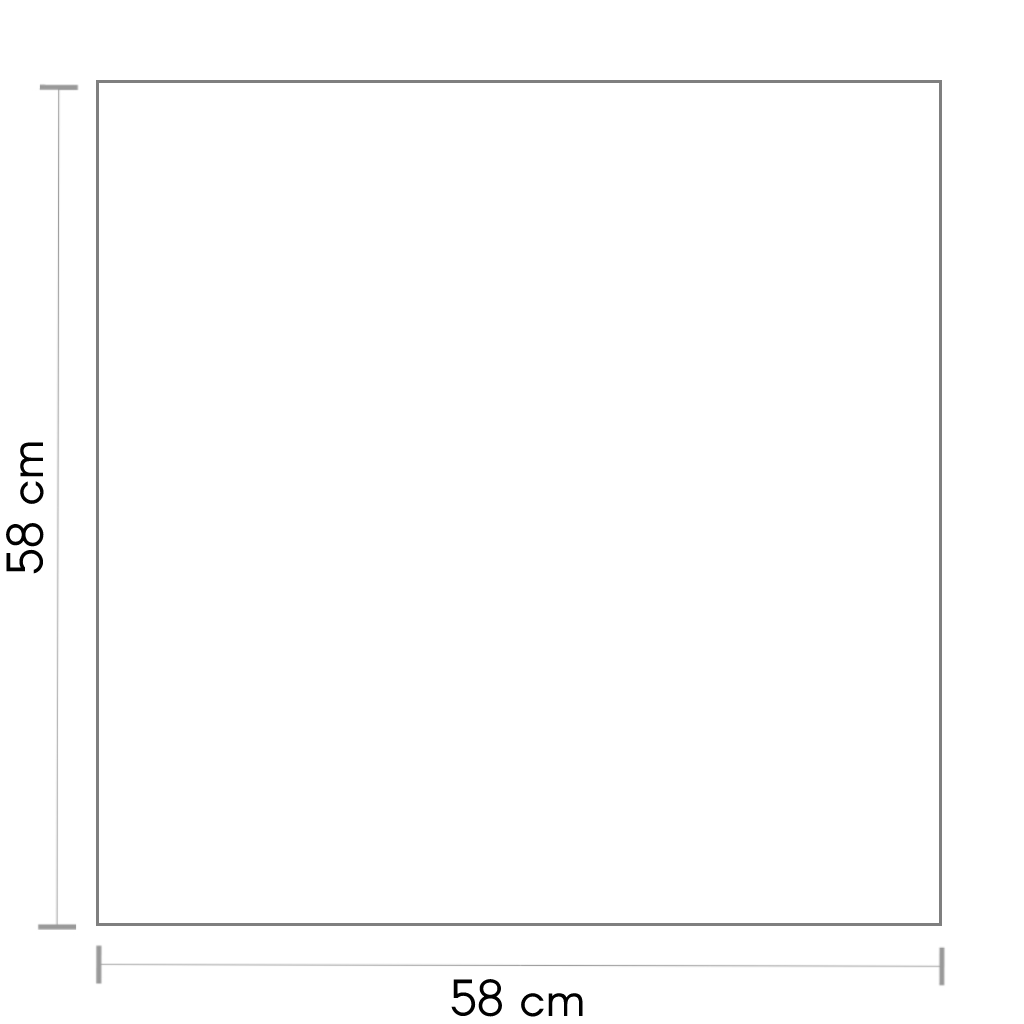 Porcelanato San Lorenzo Ice Tile Fit Blanco Satinado 58X58 Rectificado 1,68