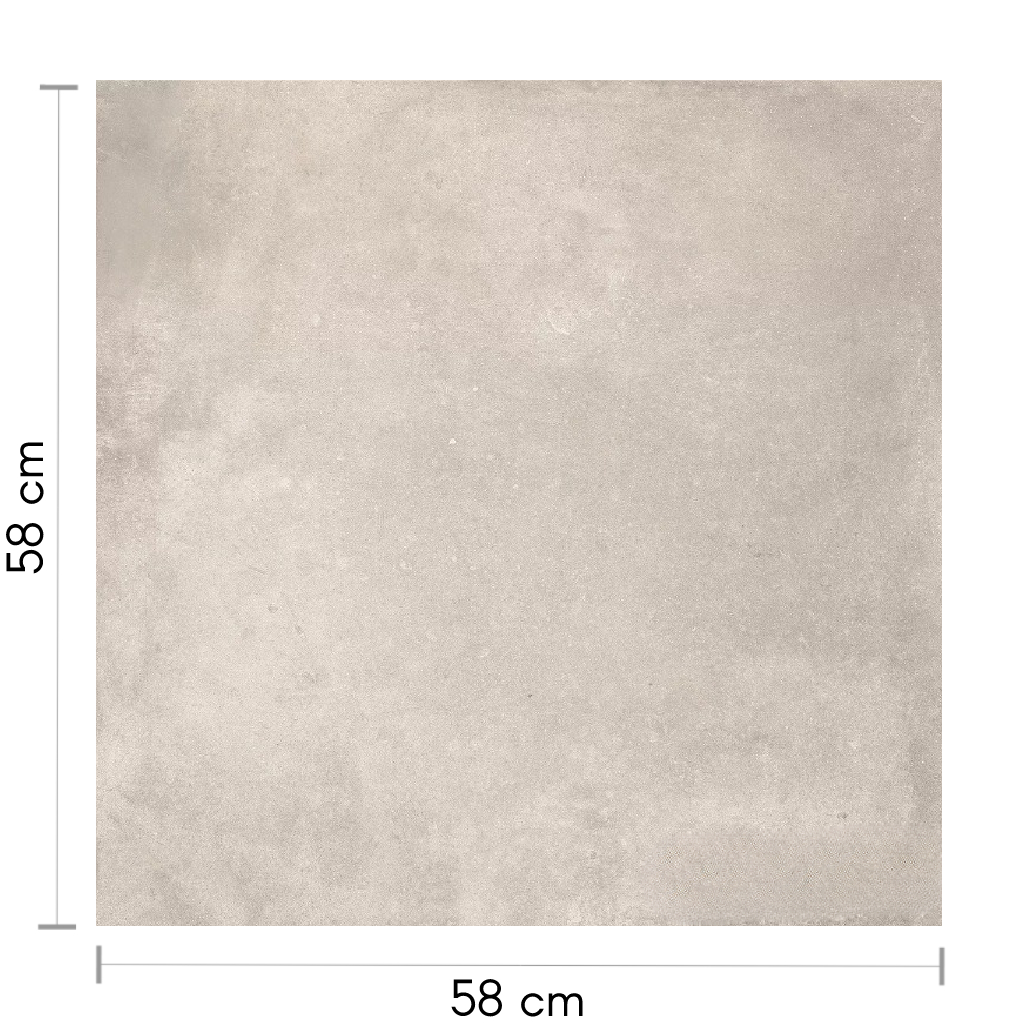 Porcelanato San Lorenzo Terraferma Fit Cemento Satinado 58X58 Rectificado 1,68