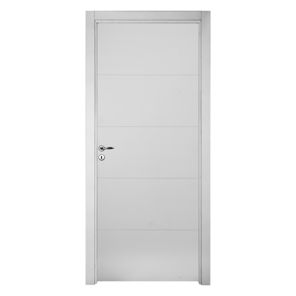 Puerta Placa Oblak Dommo (H) Sc Marco de Madera 80x20 Derecha