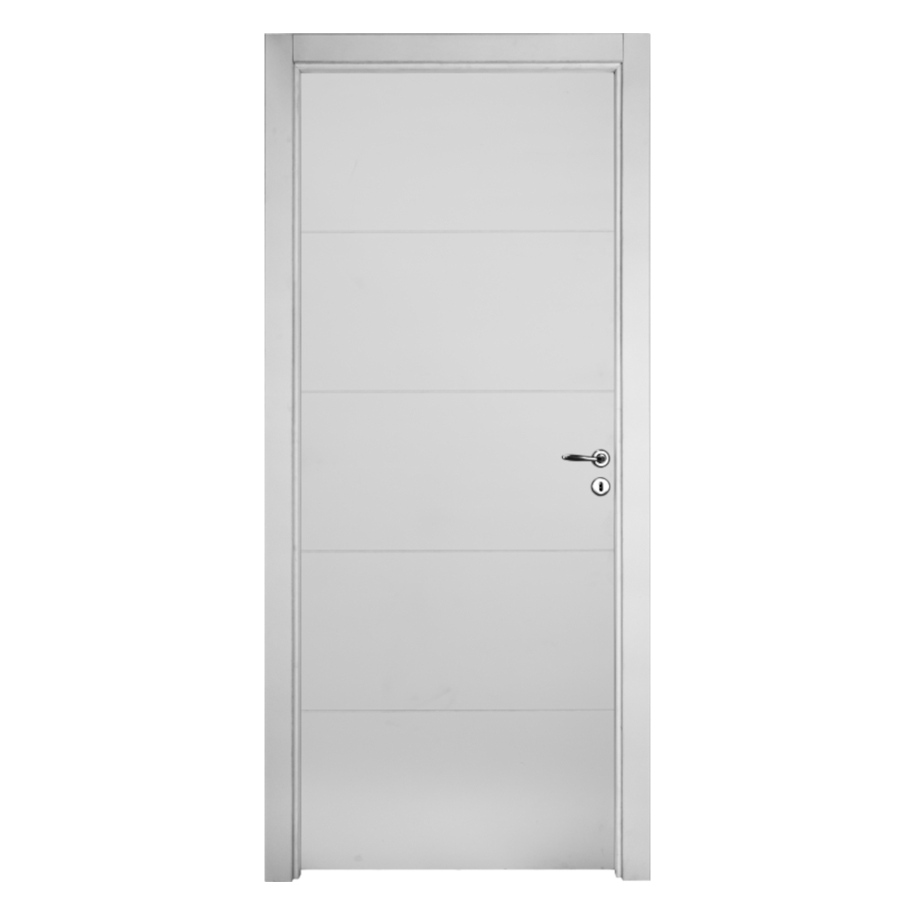 Puerta Placa Oblak Dommo (H) Sc Marco de Madera 80x20 Izquierda