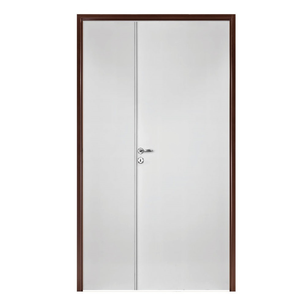 Puerta Placa Oblak Dommo (L) Sc Marco de Chapa 18 60+30x10 Derecha