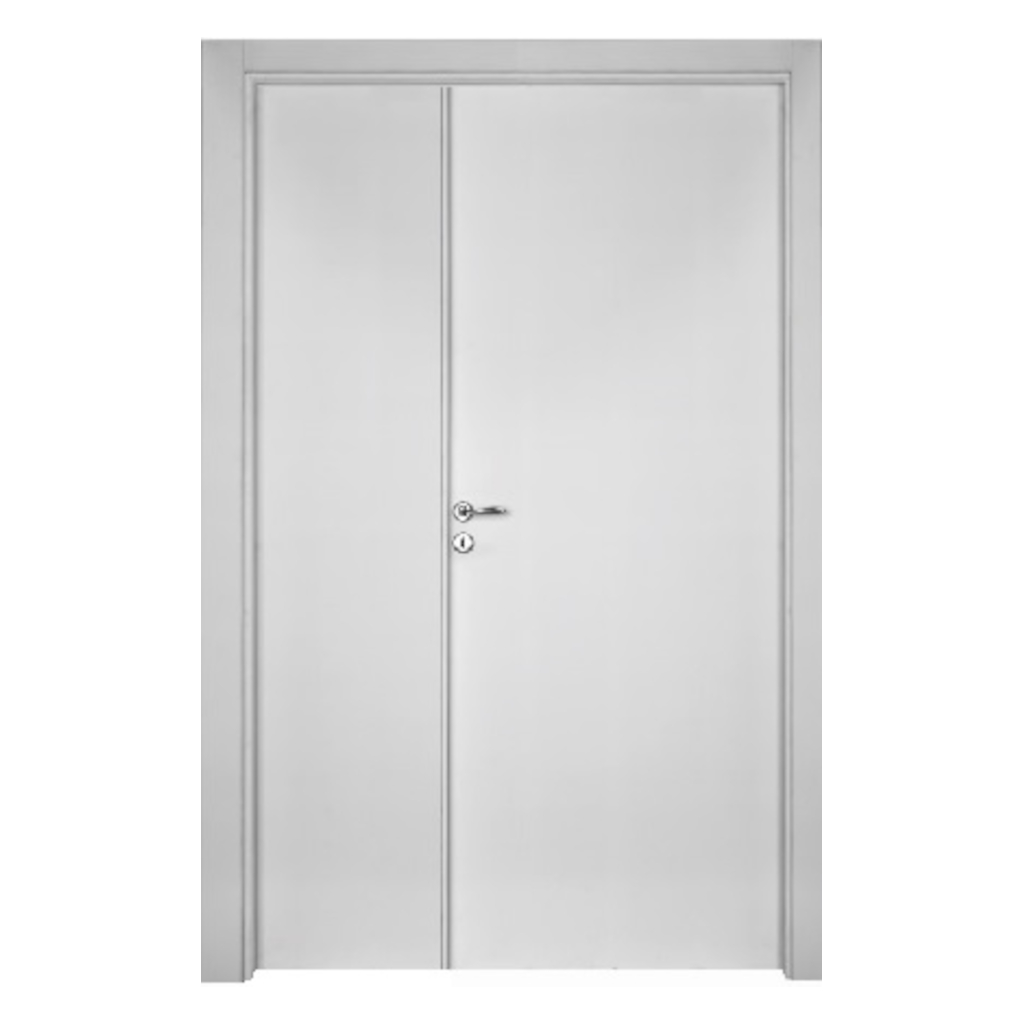 Puerta Placa Oblak Dommo (L) Sc Marco de Madera 60+30x20 Derecha